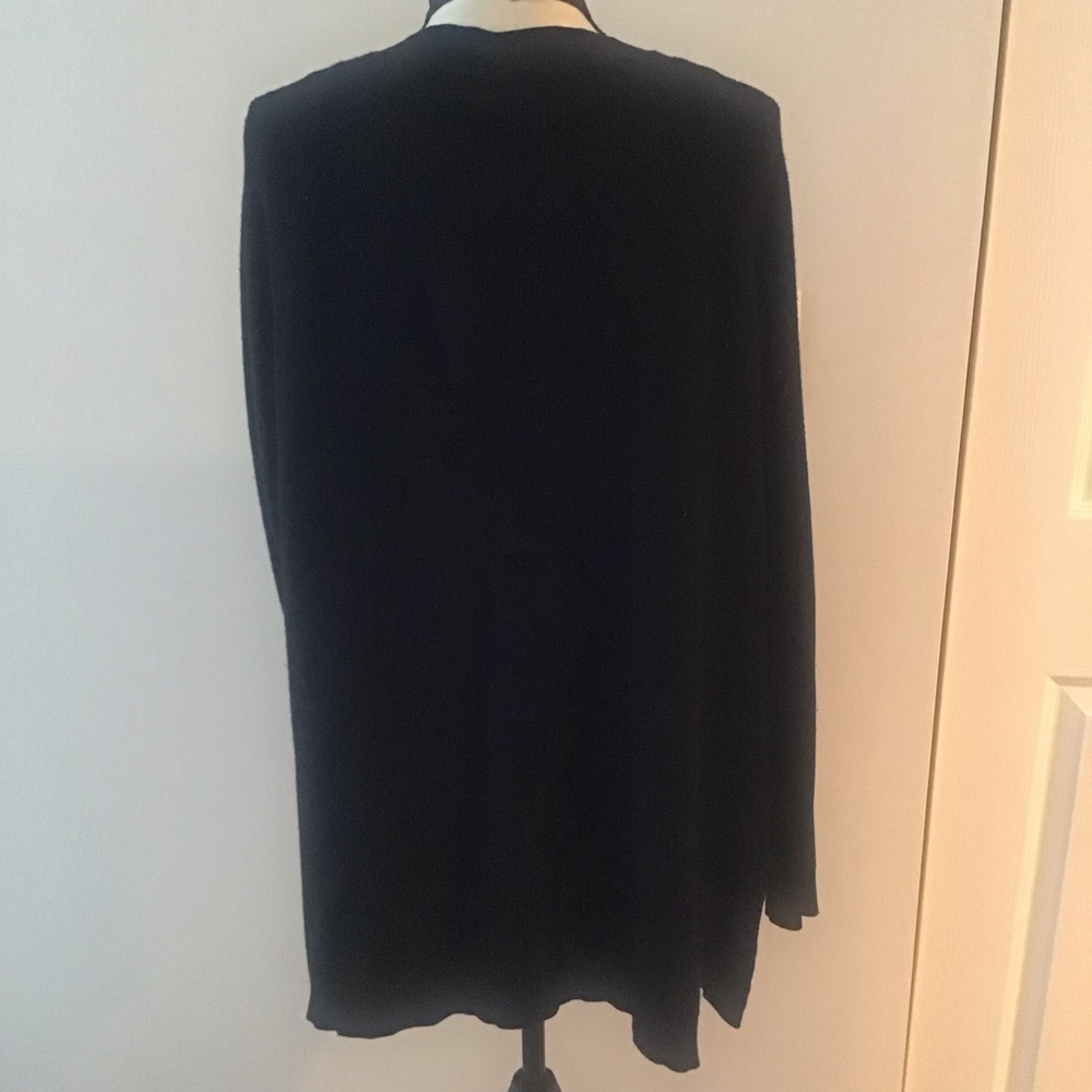 Black pocket knot cardigan - Picture 5 of 9